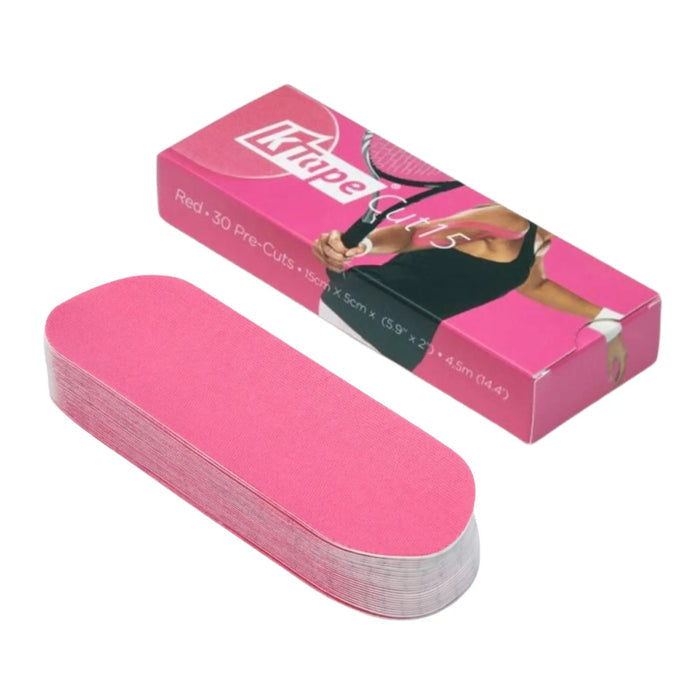 30 pre-cut taping strips - 15 cm - K-Tape Cut K-Tape Fuchsia