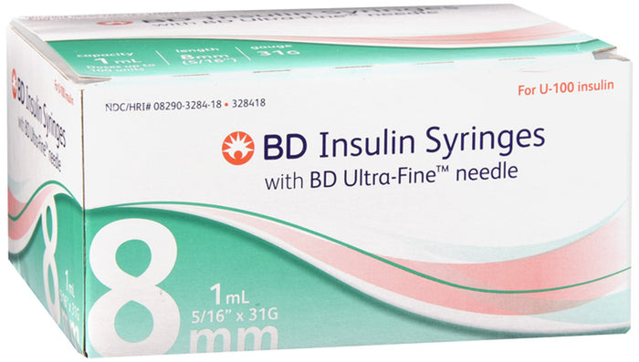 BD Insulin Syringe (100EA/Box)