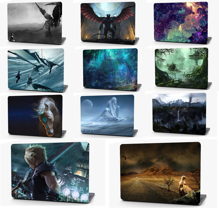 Fantasy Dragon Vinyl Laptop Computer Skin Sticker Decal Wrap Macbook Various Sizes