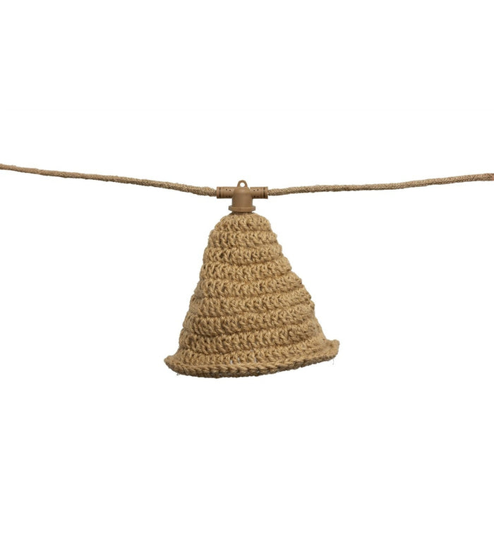 Guirlande solaire extérieur MARO - Design nature - 10 lampes - Lumihome
