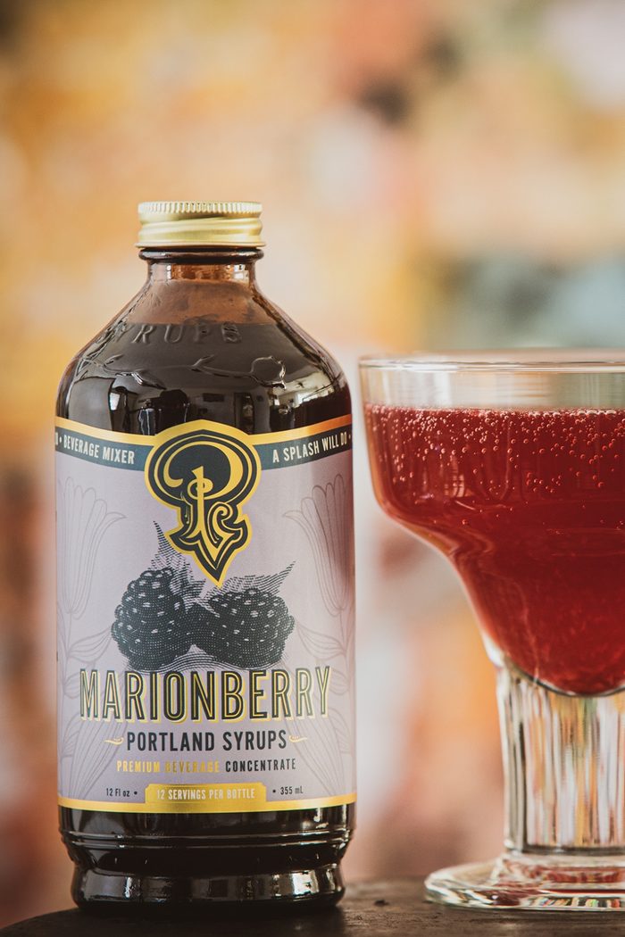 Marionberry Cocktail Syrup-Portland Syrups-ECOVIBE