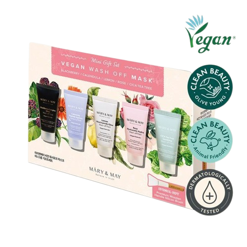 Mary & May Vegan Wash Off Mask Mini Gift Set