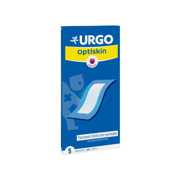 Optiskin - Sterile semi-permeable dressings - Urgo Urgo 20-cm-x-9-cm-box-of-5