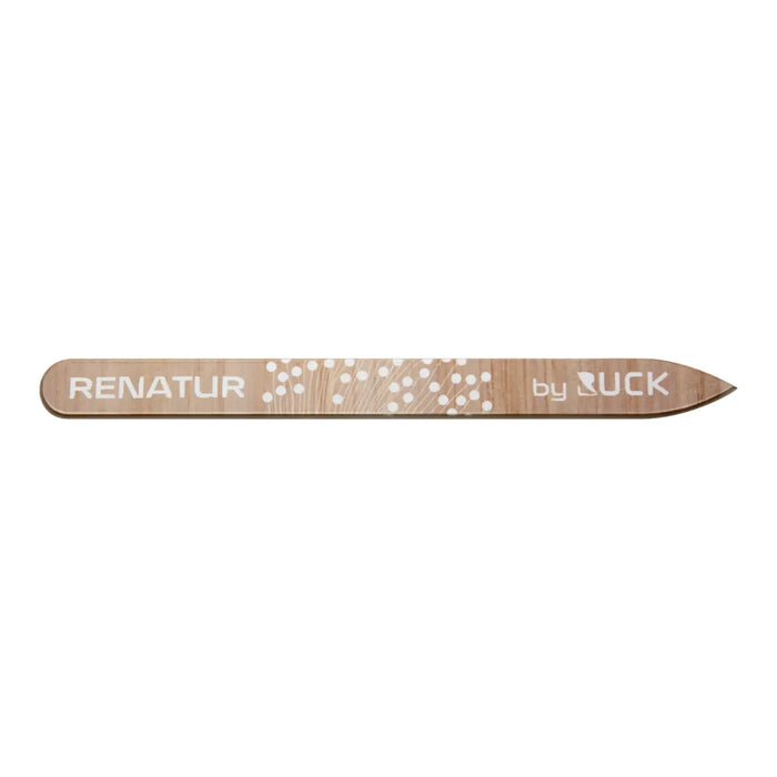 Renatur Glass Nail File Long - 13.5 cm - Round or Pointed - Ruck Ruck