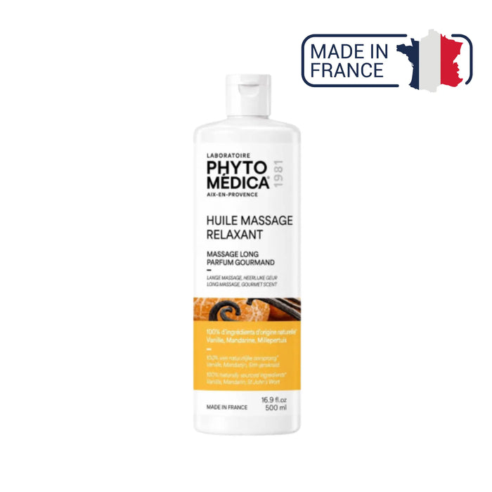 Huile riche de Massage Relaxant - 500 ml - Phytomedica Laboratoires Phytomedica