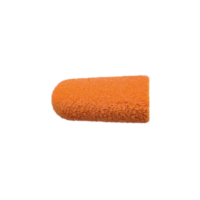 Orange Conical Caps SK-PODO X10 - Ø 5mm or 11mm - Fine, Medium or Coarse Grain - Lukas Podological Lukas Podological Coarse-11