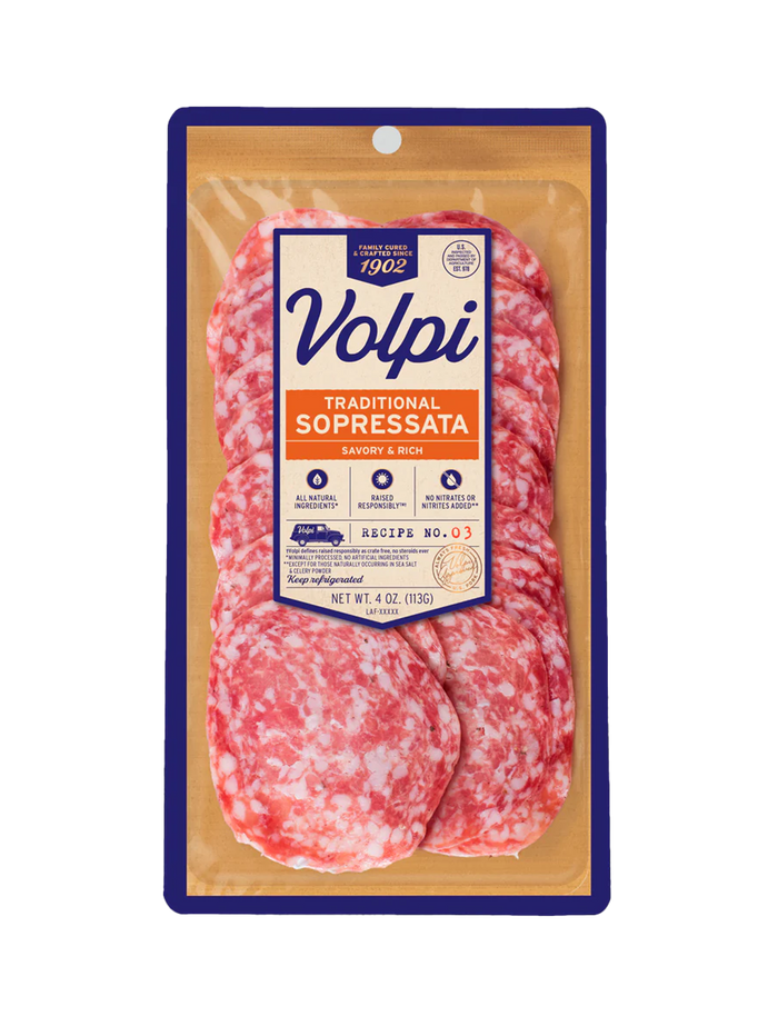 Sopressata Sliced Salami - 4 oz