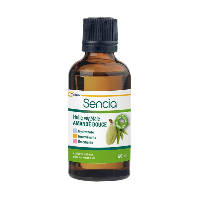 Sweet almond oil 50 ml - Sencia - My Podologie
