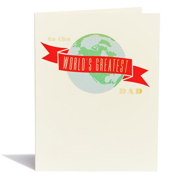 World's Greatest Dad Card