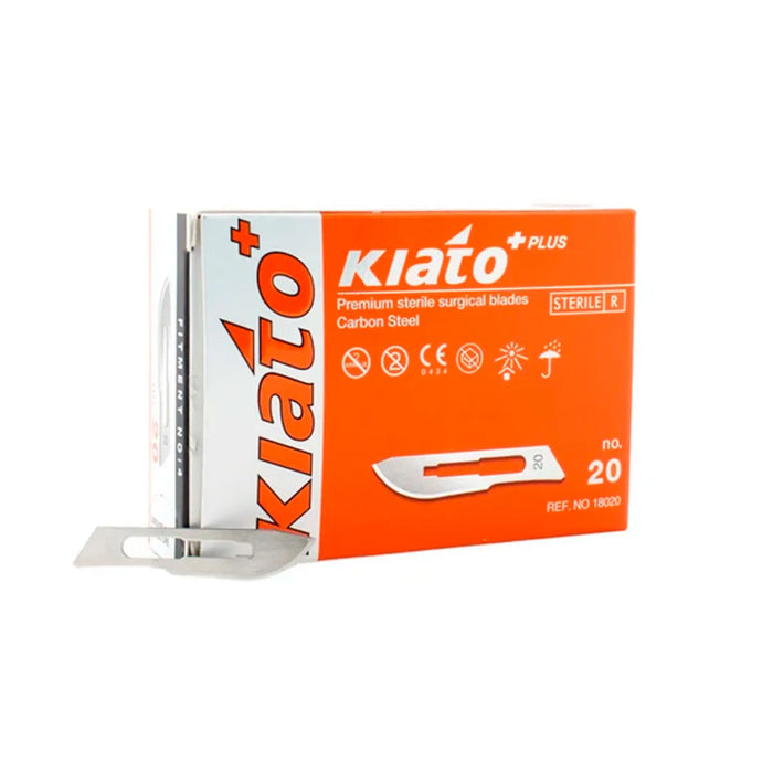 100 sterile scalpel blades - Kiato Plus Kiato