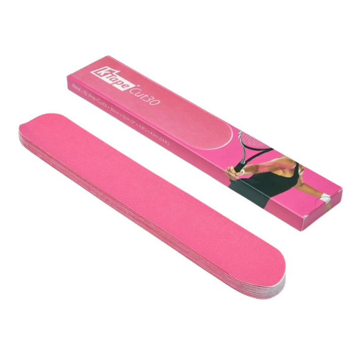 15 pre-cut taping strips - 30 cm - K-Tape Cut K-Tape  Fuchsia