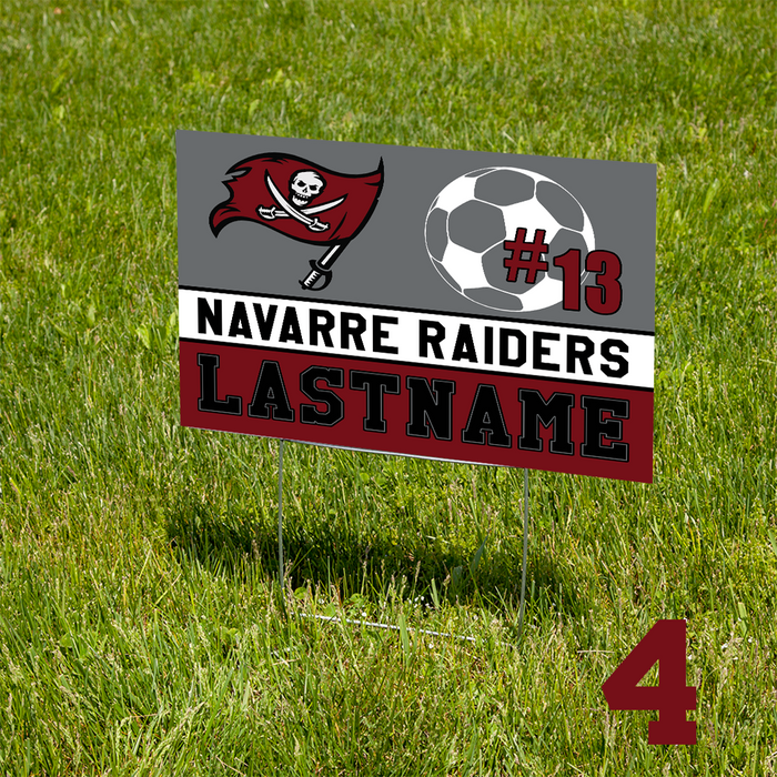 2023 Navarre Raiders Soccer Yard Sign