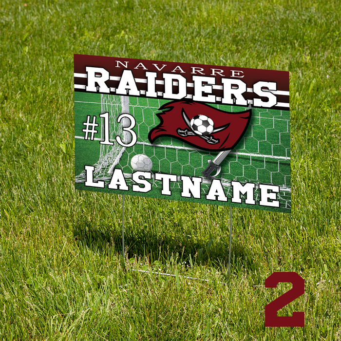 2023 Navarre Raiders Soccer Yard Sign