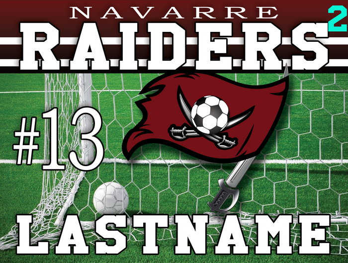 2023 Navarre Raiders Soccer Yard Sign