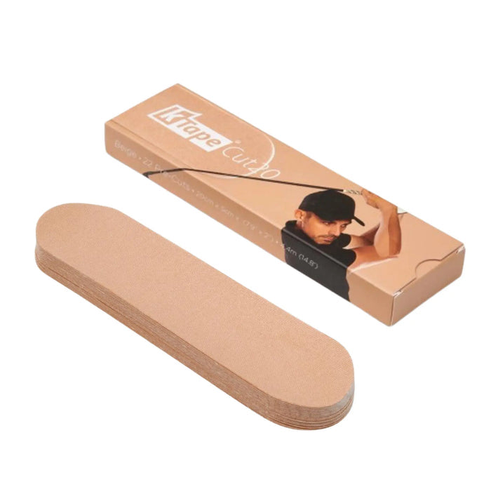 22 pre-cut taping strips - 20 cm - K-Tape Cut K-Tape  Beige