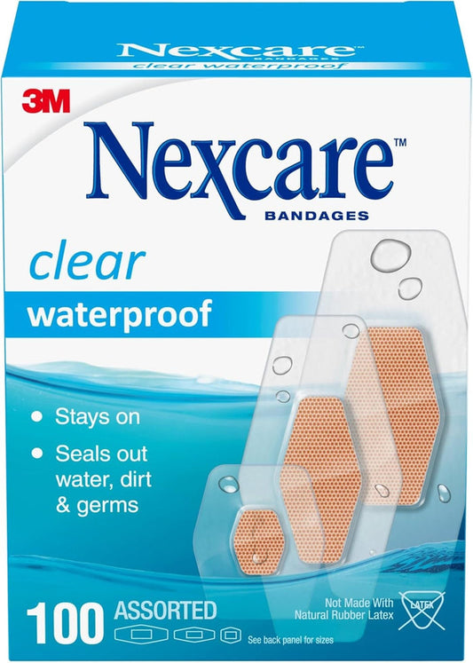 3M Nexcare Waterproof Assorted Bandages