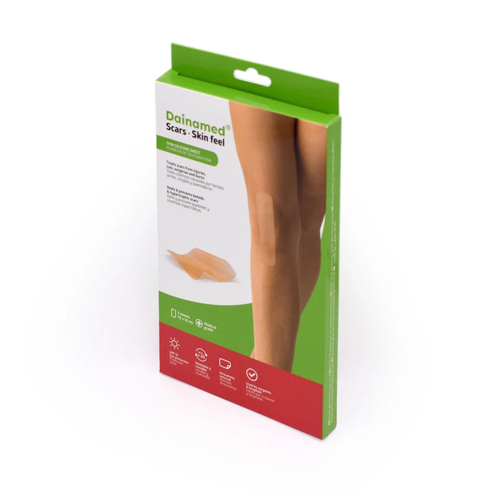 5 Thin Silicone Sheets - Thickness 0.4 mm - Several Dimensions - Fresco Fresco Podologia 10-x-18-cm