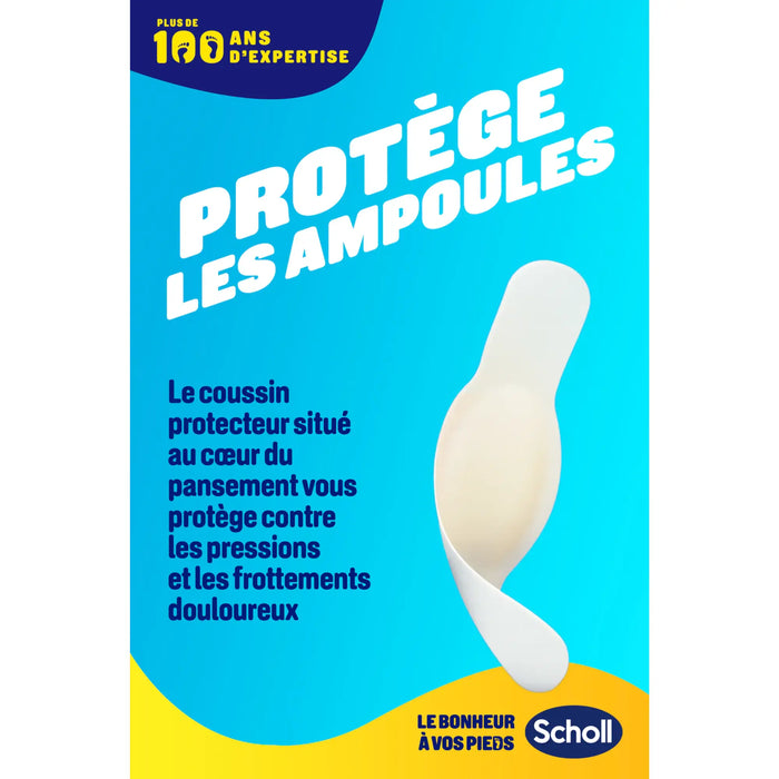 6 Hydrocolloid Toe Dressings - Scholl Scholl