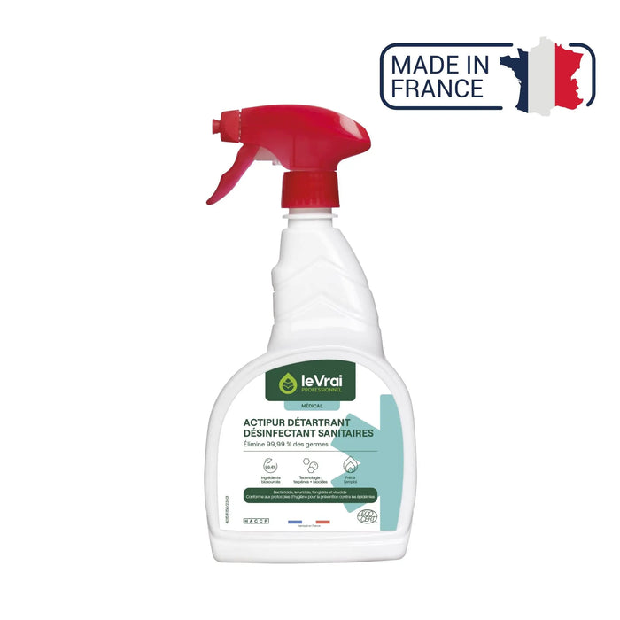 Actipur Sanitary Descaler Disinfectant - Two capacities available - Le Vrai Professionnel My Podologie