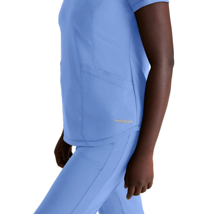 Amya - V-Neck Tunic - Women - Skechers Slip-ins SKECHERS SLIP-INS KNITS