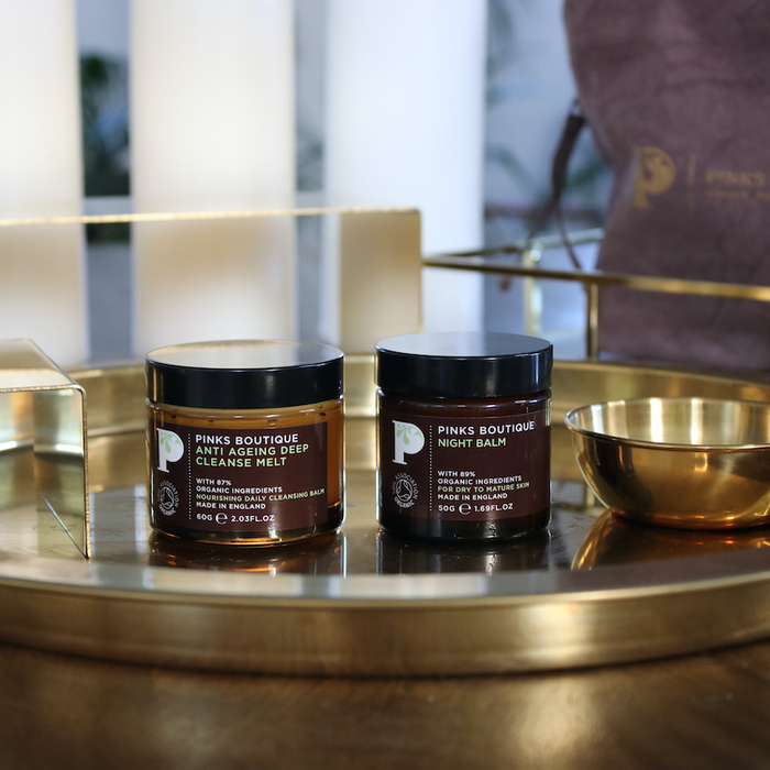 ANTI AGE SKIN FOOD - ANTI AGE CLEANSER + NIGHT BALM