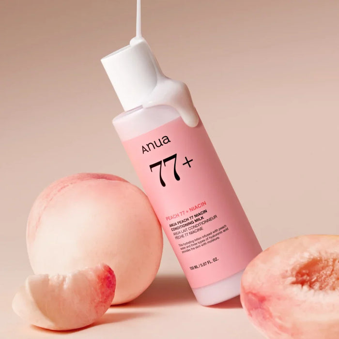 [Anua] Peach 77 Niacin Conditioning Milk 150ml - Ballagrio