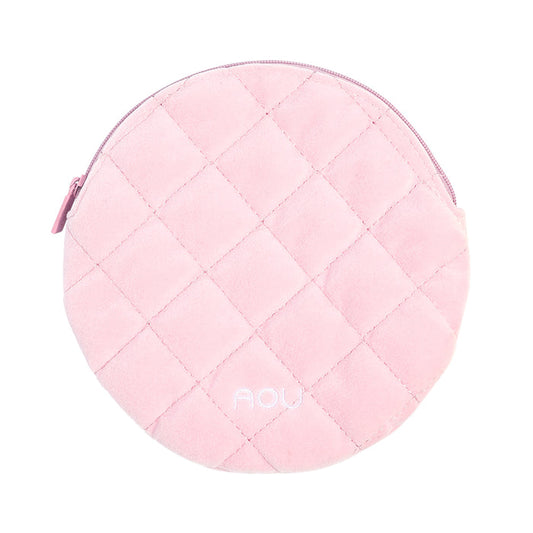 [AOU] Quilted Velvet Pouch