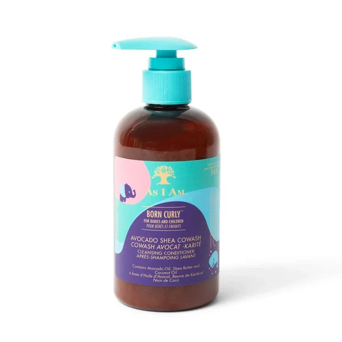 As I Am Born Curly Avocado Shea CoWash 8oz