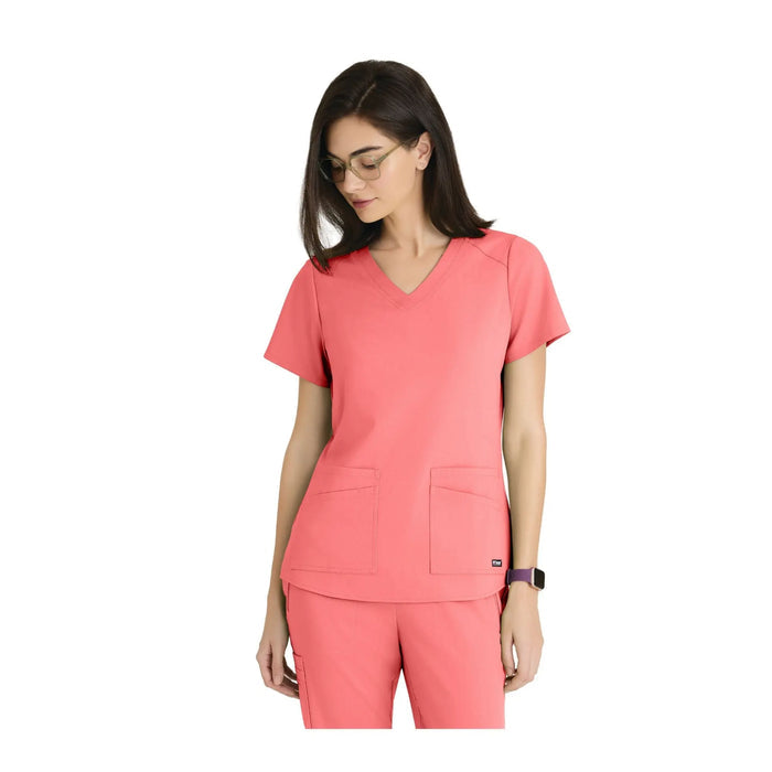 Aura - V-neck tunic - Women - Grey’s Anatomy Stretch Grey’s Anatomy