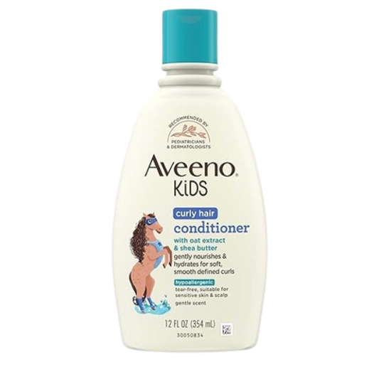 Aveeno Kids Curly Hair Conditioner with Oat Extract & Shea Butter 354Ml