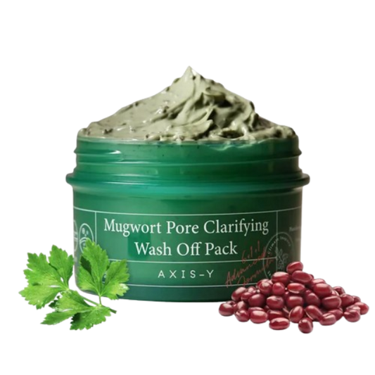 Axis Y Mugwort Pore Clarifying Wash Off Pack 100Ml