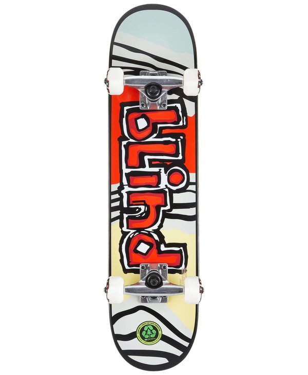 BLIND OG TIGER STRIPE FP YOUTH SKATEBOARD COMPLETE 7.0"