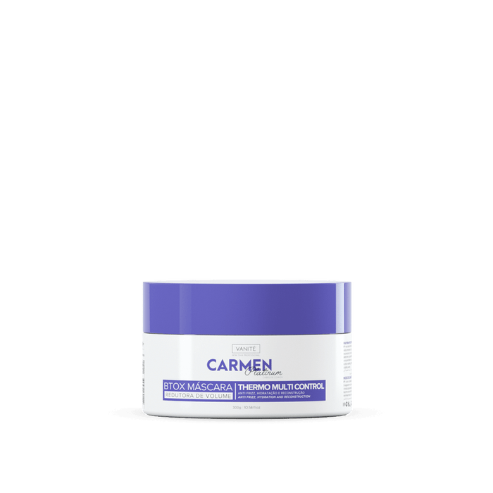 Btox Carmen Platinum | Volume Reduction and Hydration | For Blonde and Gray Hair | 300g - Make Beauty International