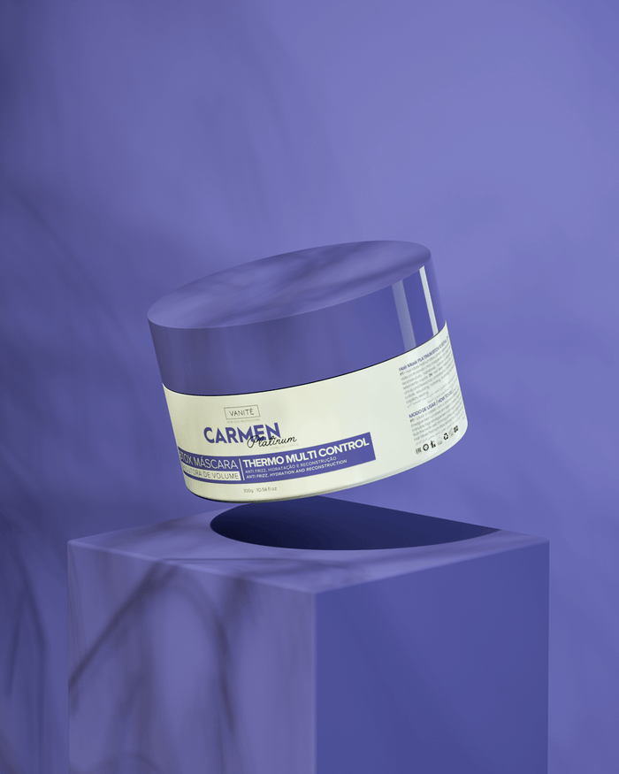 Btox Carmen Platinum | Volume Reduction and Hydration | For Blonde and Gray Hair | 300g - Make Beauty International
