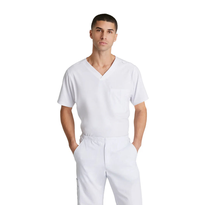 Casablanca - V-neck tunic - wide cut - Men - Skechers SKECHERS  White / XL