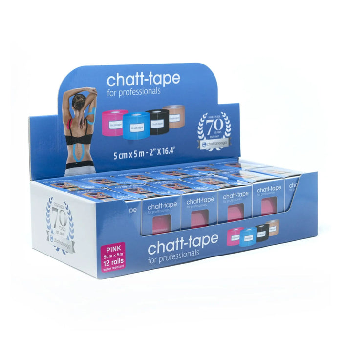 Chatt-tape - Bande adhésive élastique - 5cm x 5m - 4 couleurs - Chattanooga® Chattanooga