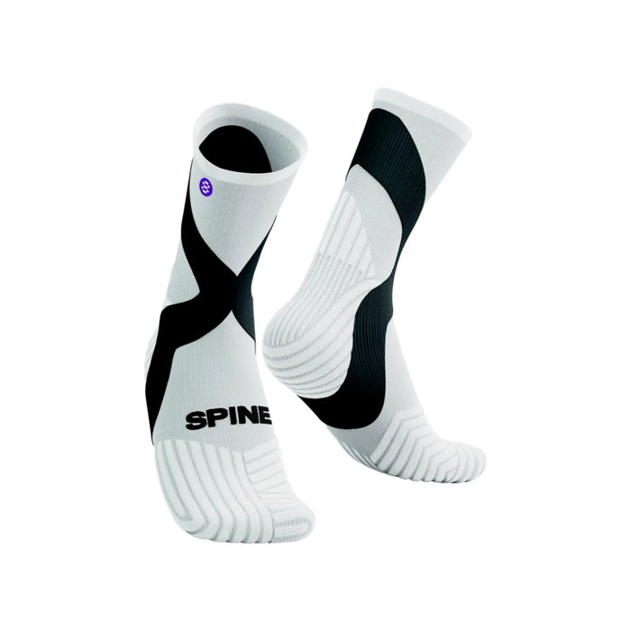 Chaussettes de travail à technologie supérieure - Blanc et Noir - Spinergy Spinergy