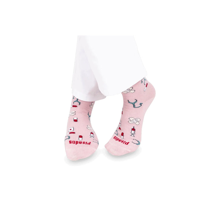 Pansements - Chaussettes roses / 36-40