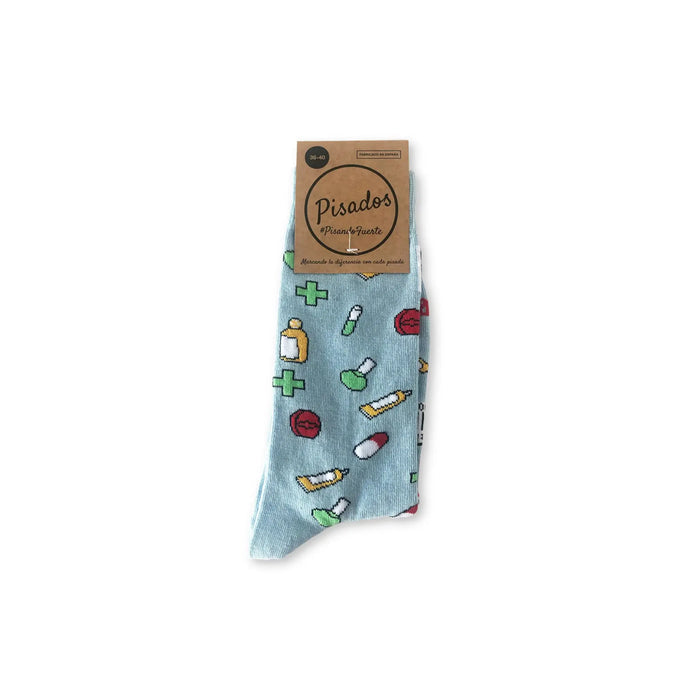 Chaussettes imprimées mi-hautes - Plusieurs coloris - Enfermanía Enfermanía