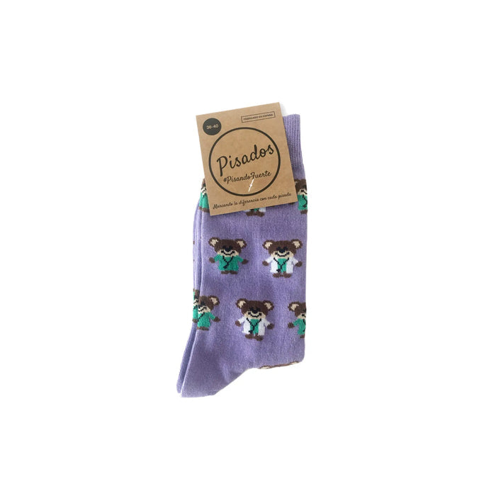 Chaussettes imprimées mi-hautes - Plusieurs coloris - Enfermanía Enfermanía