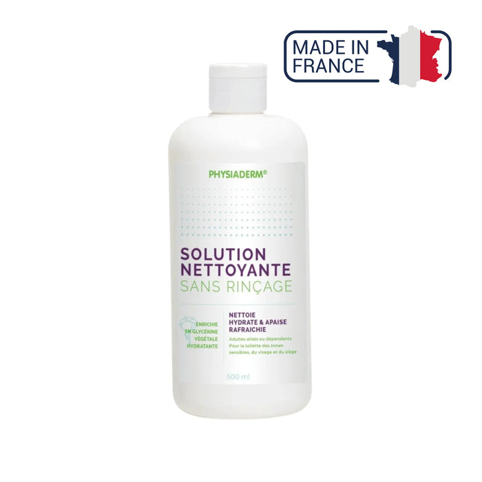 Lotion nettoyante sans rinçage - 500ml - Physiaderm Physiaderm