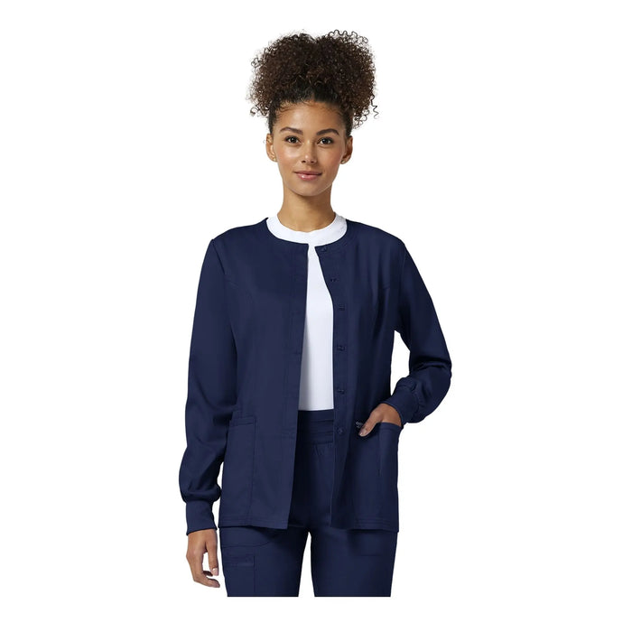 Compiègne - Veste médicale à boutons-pression - Femme - Cherokee Cherokee Authentic Workwear