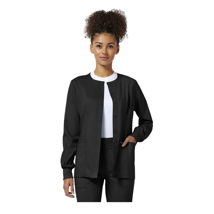Compiègne - Veste médicale à boutons-pression - Femme - Cherokee Cherokee Authentic Workwear