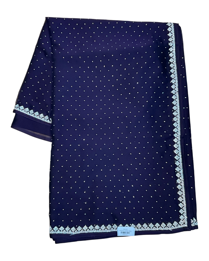 Dark Wine - Fancy Party Saree with Blouse Piece - UK stock - 24hr Dispatch - SP2625 VY