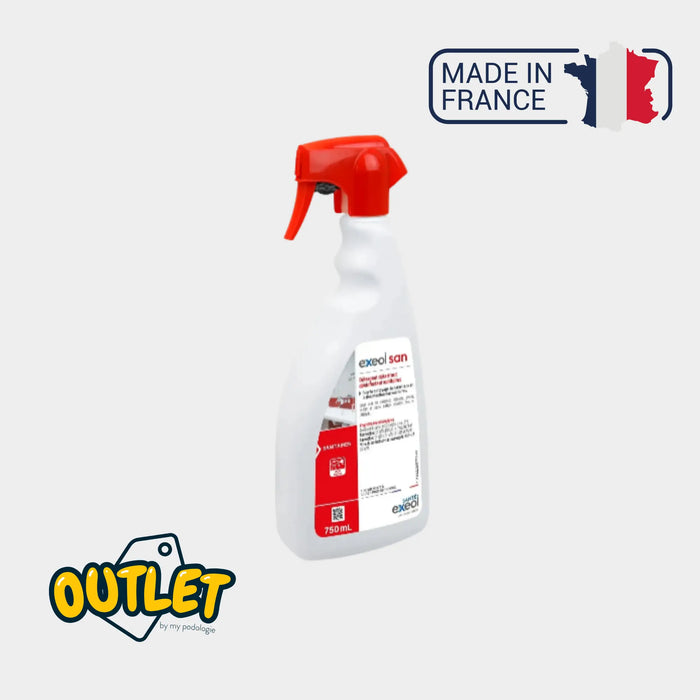 Détartrant désinfectant sanitaires - Exeol San - Spray de 750ml - Sodel // Date dépassée Exeol