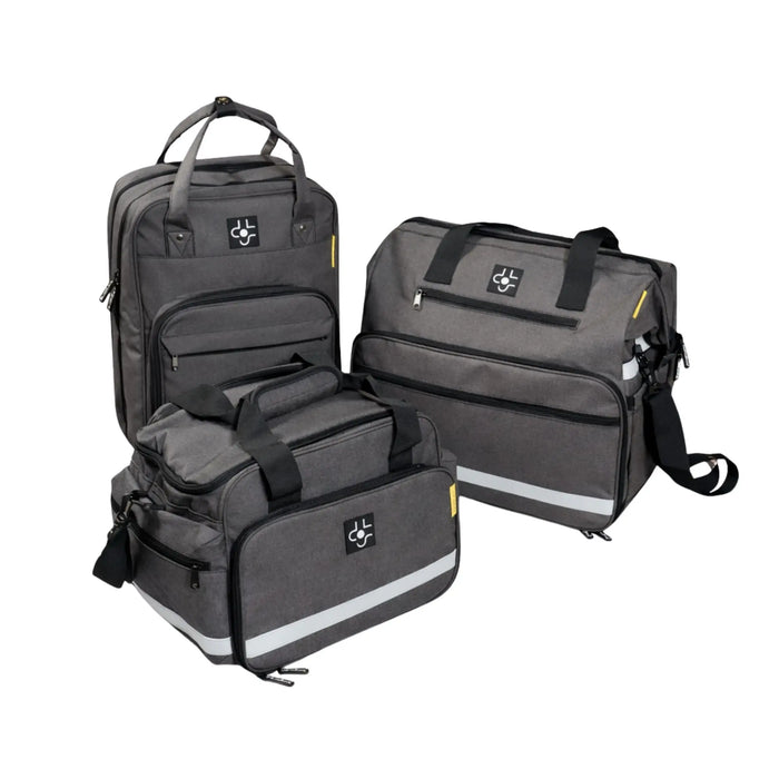 Devabag Medical Case Backpack - Gray - Several Formats - Devaset Devaset