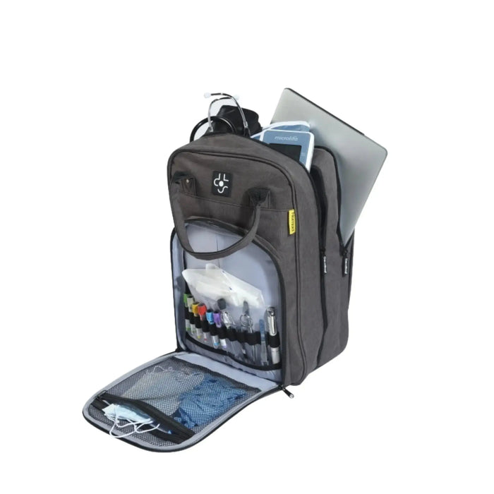 Devabag Medical Case Backpack - Gray - Several Formats - Devaset Devaset