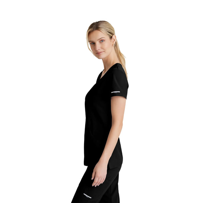 Edelweiss - Crossover collar tunic - Women - Skechers SKECHERS