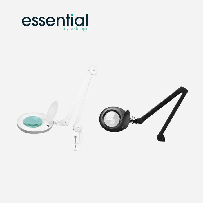 Elegante 6025 magnifying lamp for table - White or black - Essential by My Podologie Essential