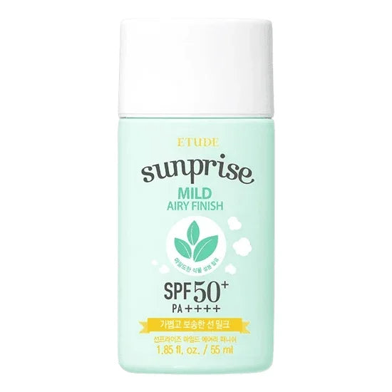 [ETUDE] Sunprise Mild Airy Finish SPF 50+ PA++++ 55ml - Ballagrio